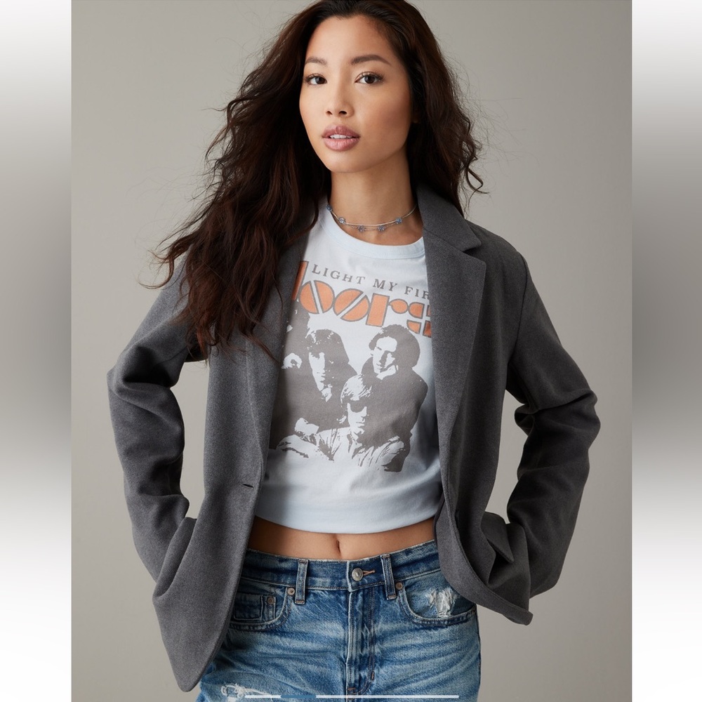 American Eagle Oversized Boyfriend Blazer